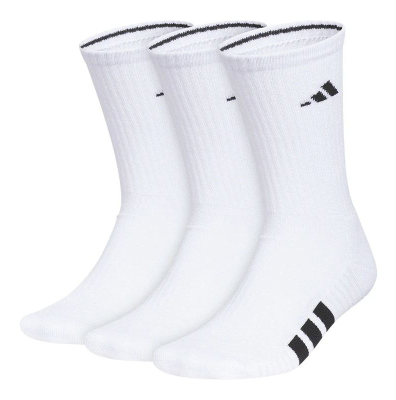 Adidas Cushioned 3-Pack Crew Men's Tennis Socks