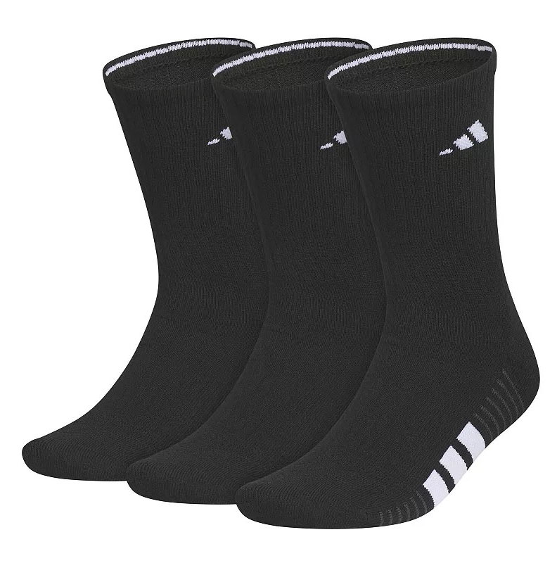 Adidas Cushioned 3-Pack Crew Men's Tennis Socks