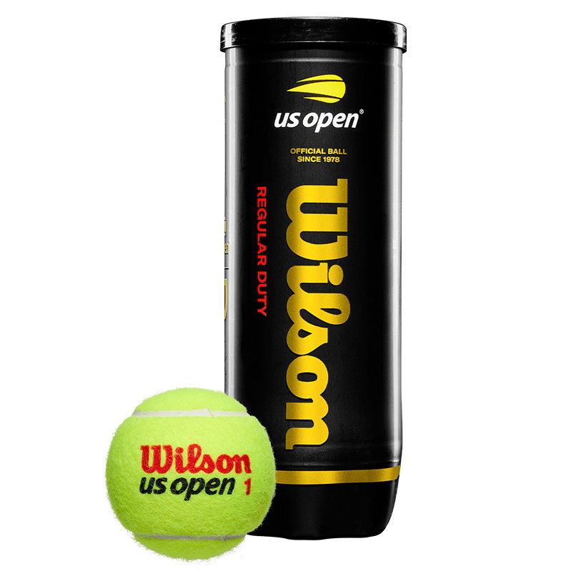 Wilson US Open Regular Duty Tennis Ball Case - 3 Ball Can x 24