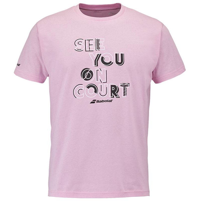 Babolat Exercise Message Men's Tennis Tee