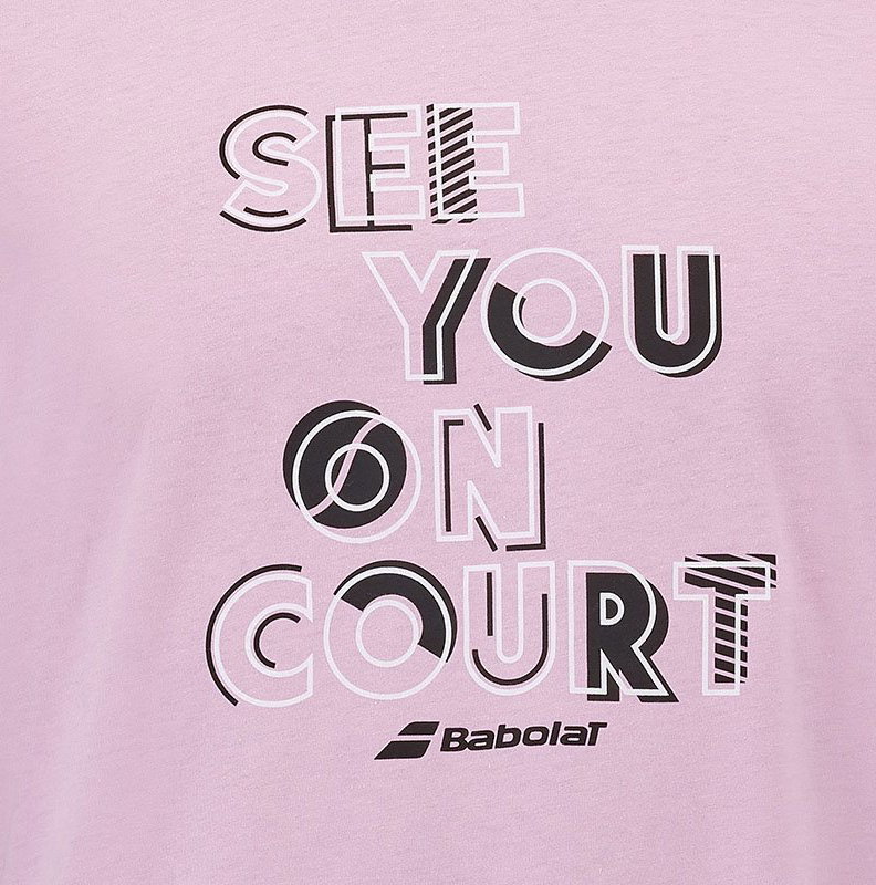 Babolat Exercise Message Men's Tennis Tee