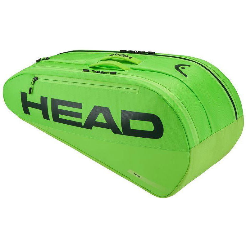 Head Tour 6R M Slime Green Racquet Tennis Bag