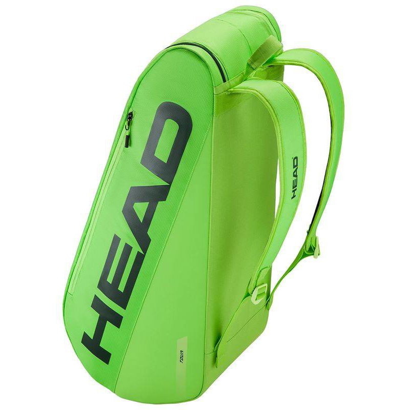 Head Tour 6R M Slime Green Racquet Tennis Bag