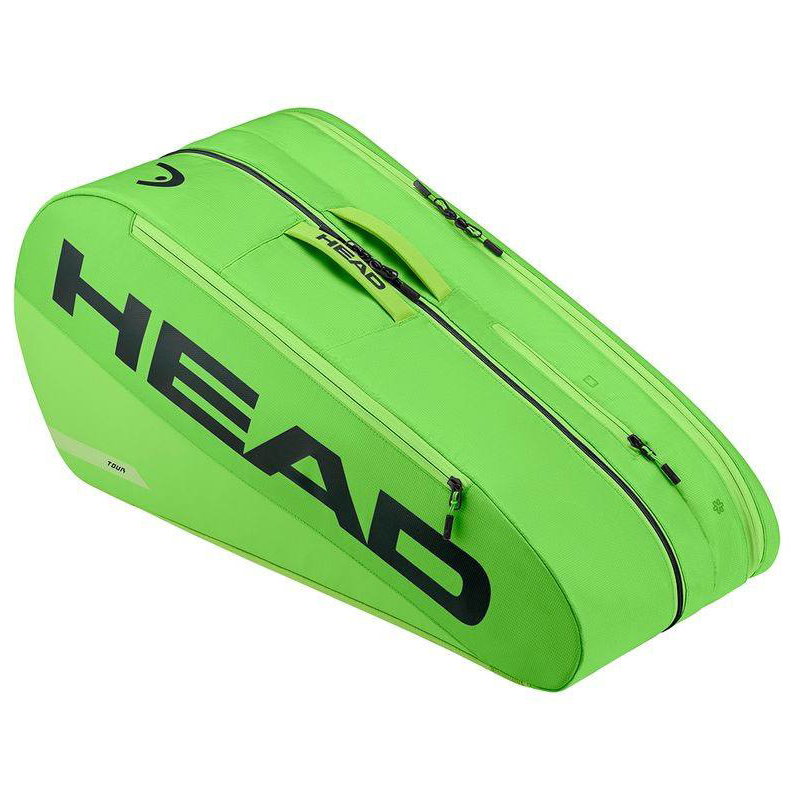 Head Tour 9R L Slime Green Racquet Tennis Bag