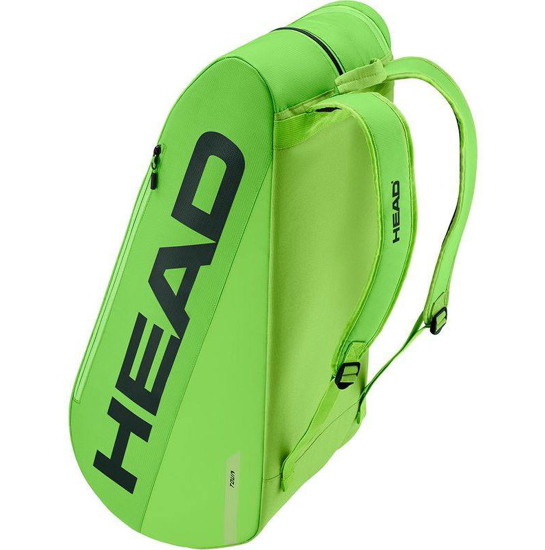 Head Tour 9R L Slime Green Racquet Tennis Bag