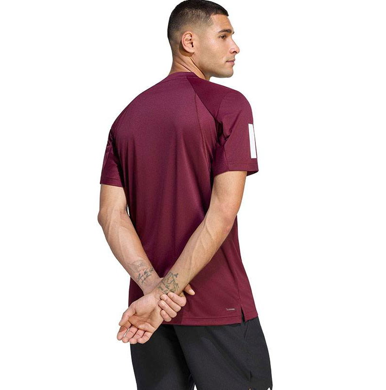 adidas Club 3-Stripe Men's Tennis Tee