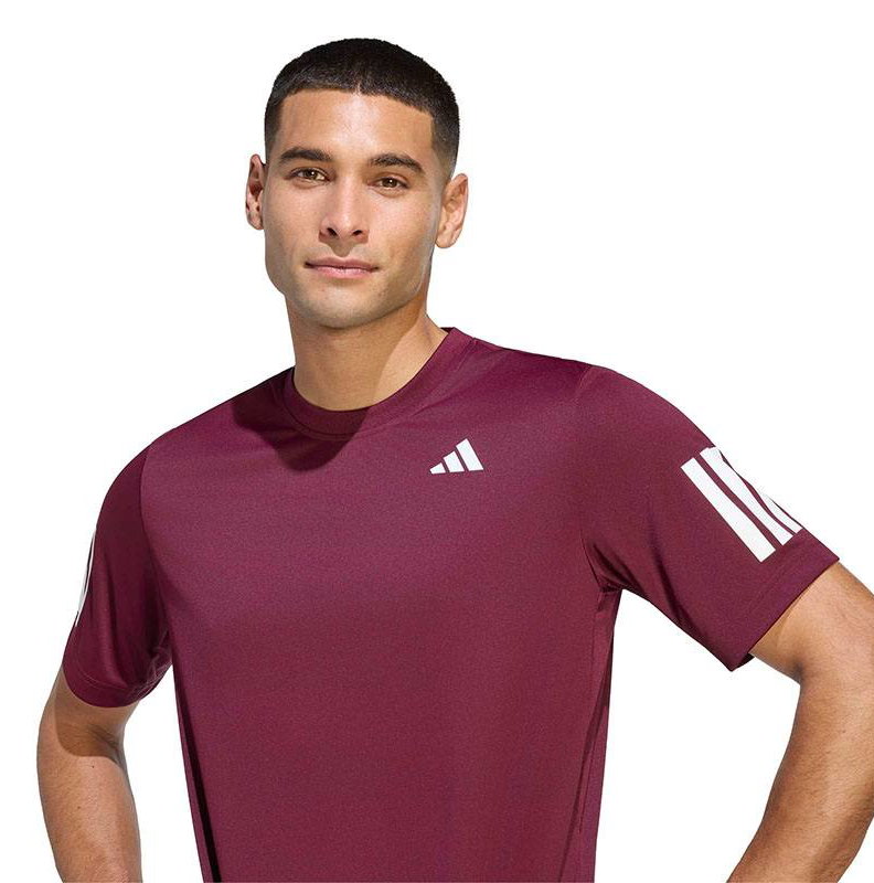 adidas Club 3-Stripe Men's Tennis Tee