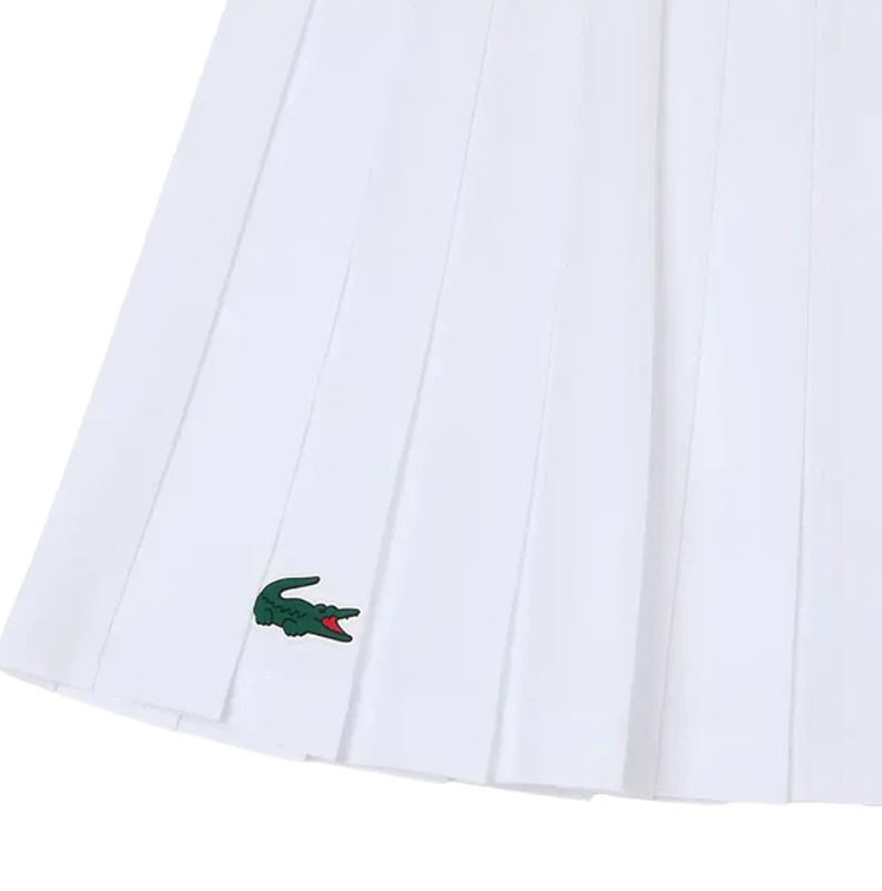 Lacoste Logo Sport Pleated Girls' Tennis Skirt