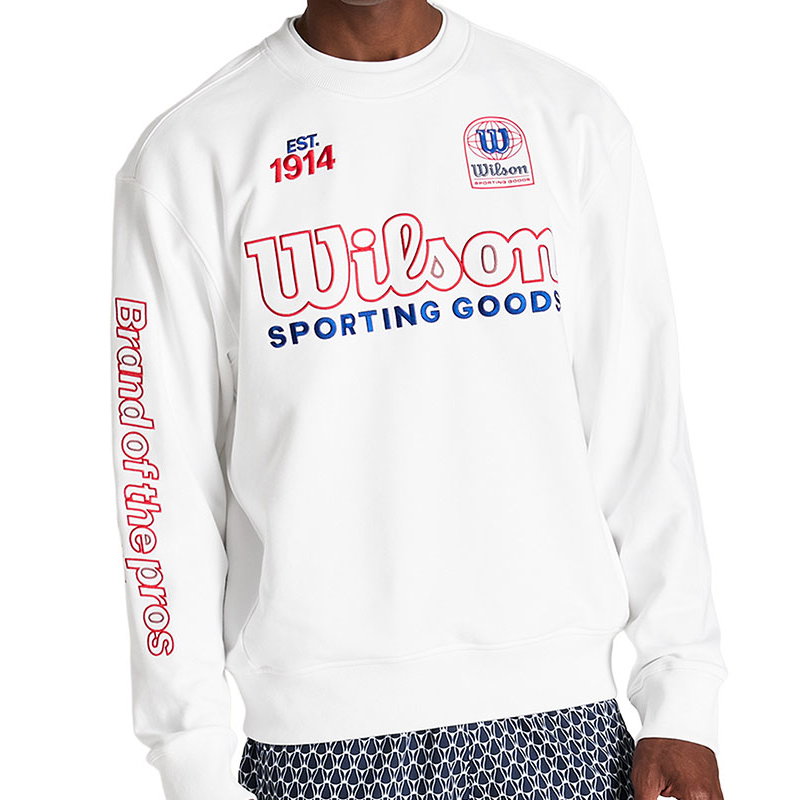 Wilson Playstate Long Sleeve Men's Tennis Crew