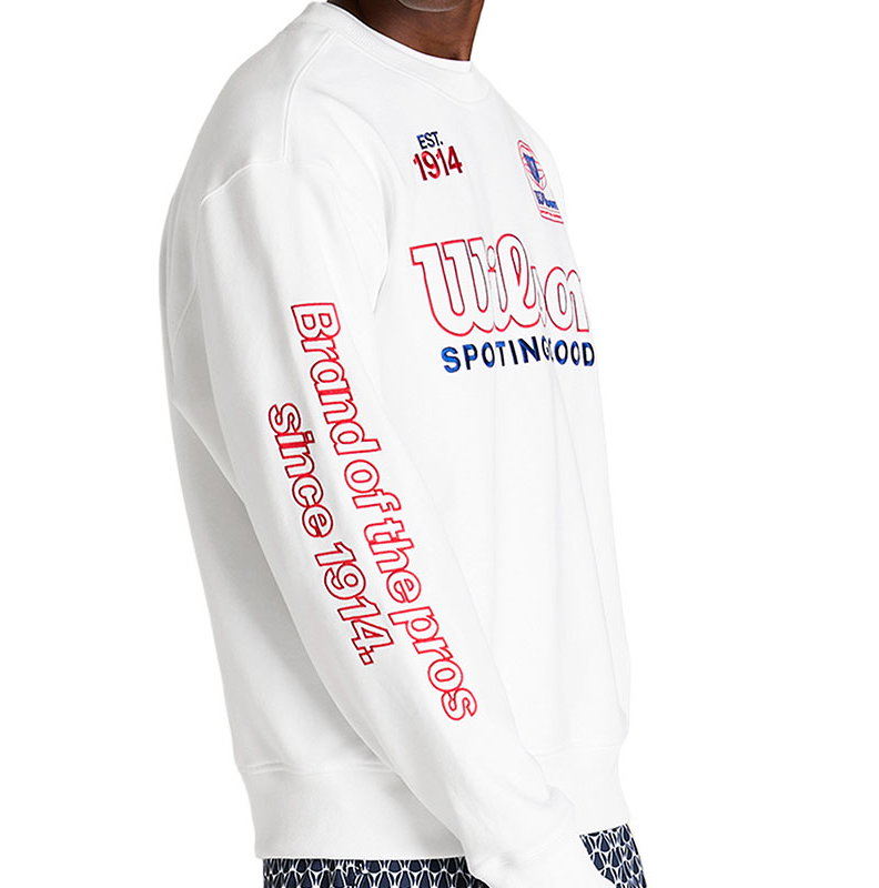 Wilson Playstate Long Sleeve Men's Tennis Crew