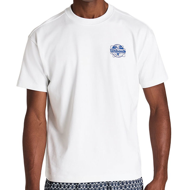 Wilson Classic Cotton Graphic Men's Tennis Tee
