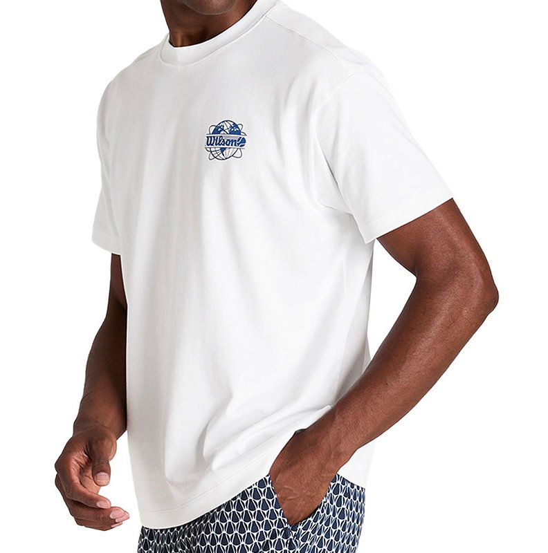 Wilson Classic Cotton Graphic Men's Tennis Tee