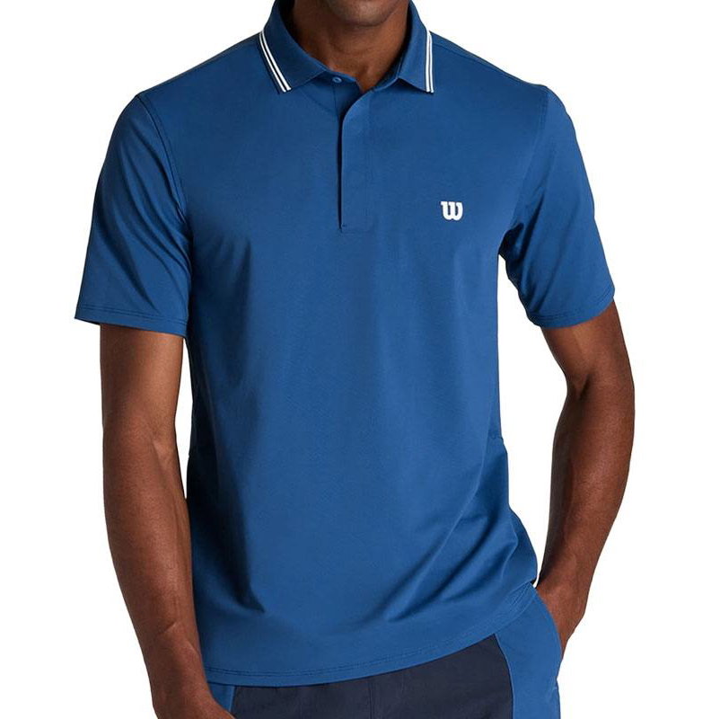 Wilson Challengers Technical Mens Tennis Polo