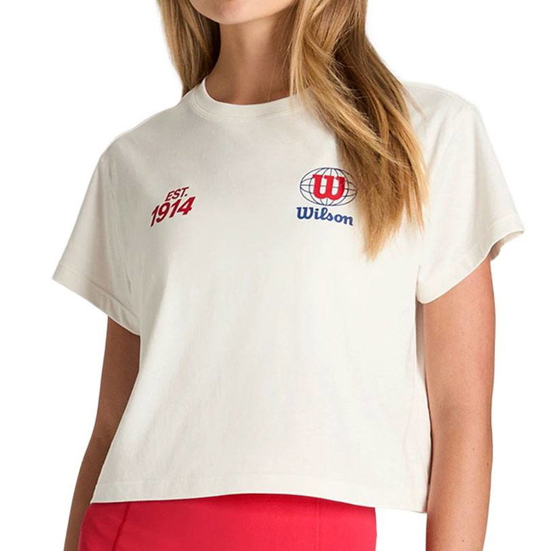 Wilson Harper Crop Women's Tennis Tee