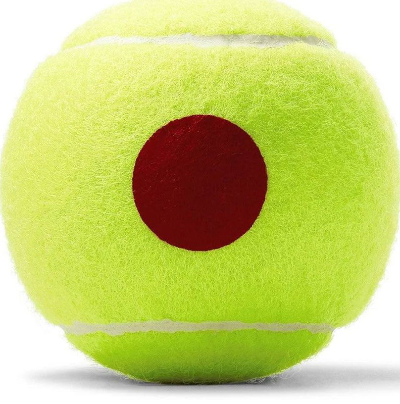 US Open Red Tournament Ball Case 3 Ball Can x 24