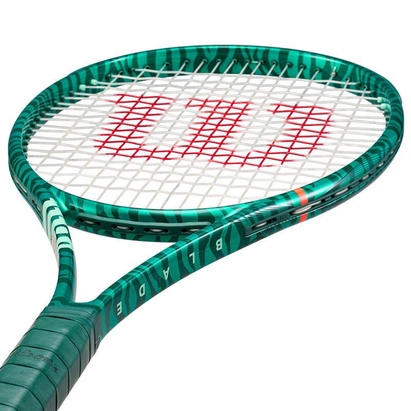 ラケット(硬式用) Wilson BLADE 98 fighter saby edition Wilson Blade Fighter v2 Saby Tiger Tennis Racquet - TennisPlaza