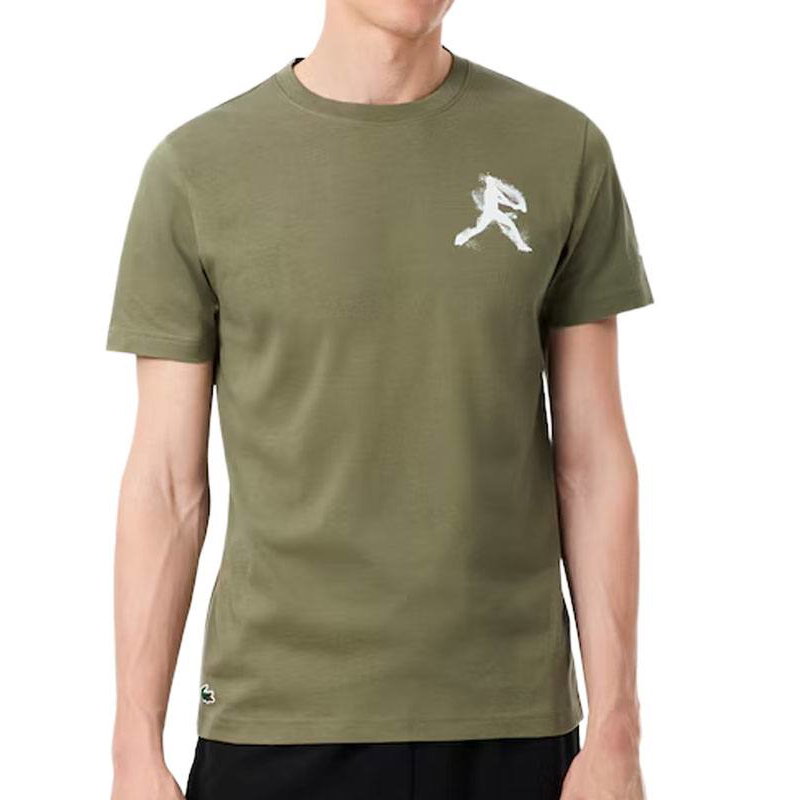Lacoste Novak Fan Capsule Kit Men's Tennis Tee And Cap