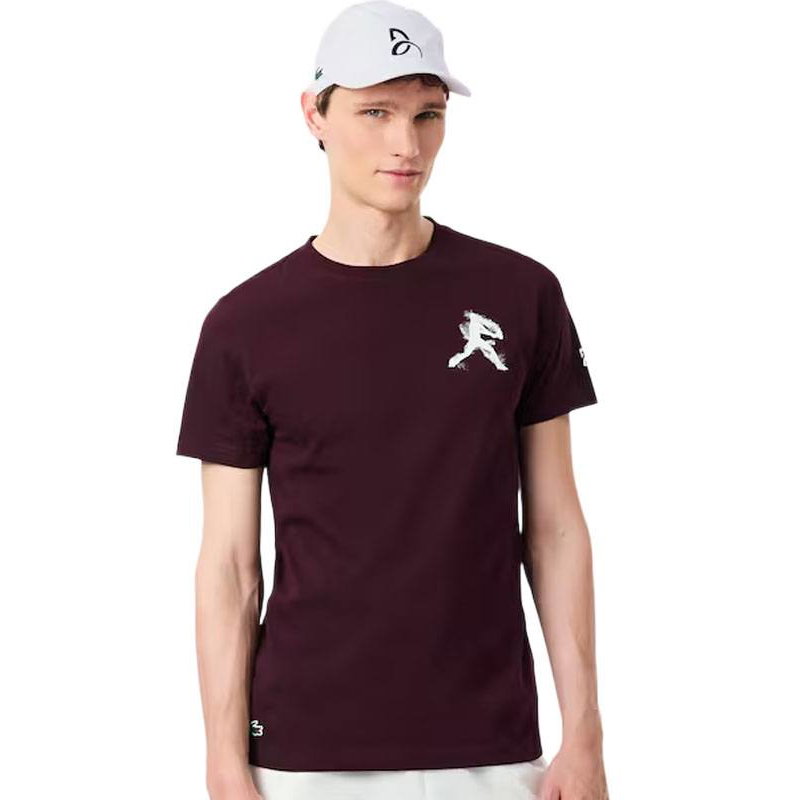 Lacoste Novak Fan Capsule Kit Men's Tennis Tee And Cap