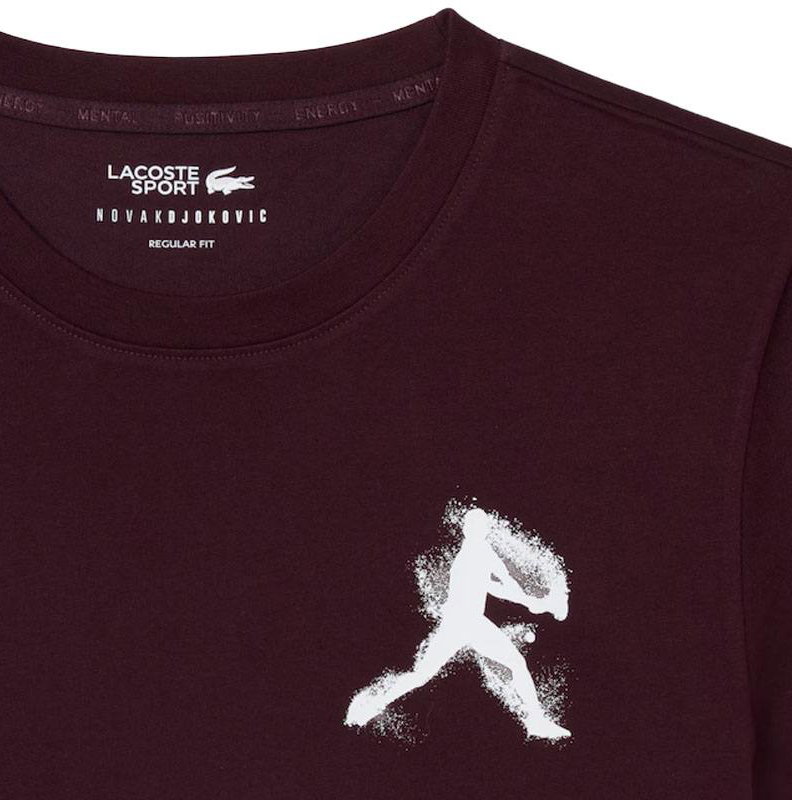 Lacoste Novak Fan Capsule Kit Men's Tennis Tee And Cap