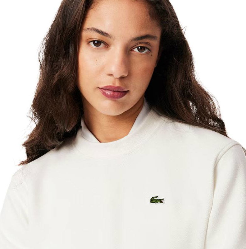 Lacoste Relaxed Fit Pique Women's Tennis Sweatshirt