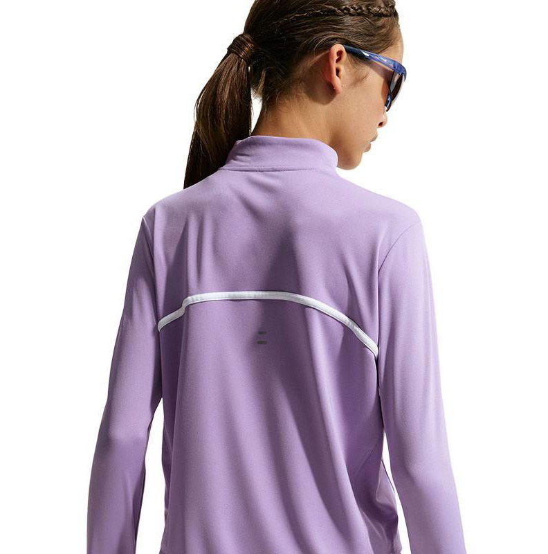 Nike Long Sleeve Half-Zip Girls' Tennis Top