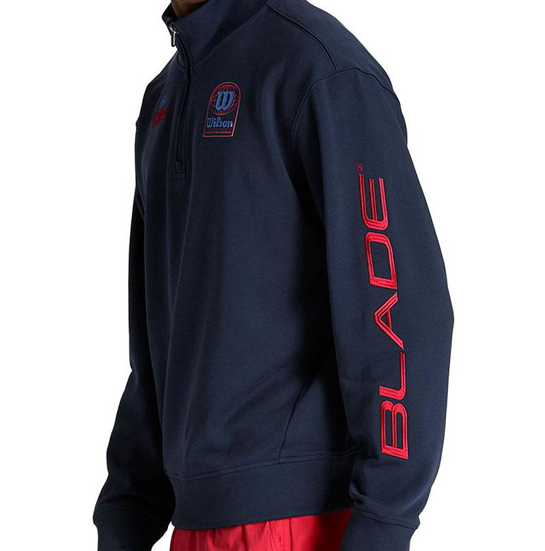Wilson Playstate Quarter Zip Men's Tennis Sweatshirt