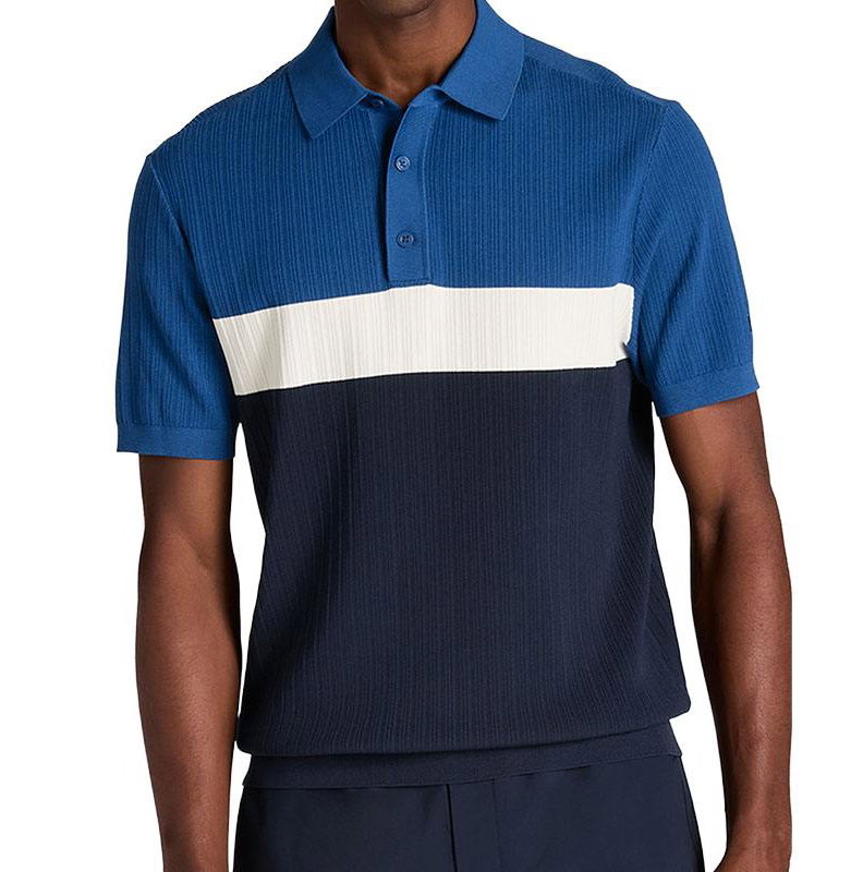 Wilson Biltmore Colorblck Knit Men's Tennis Polo