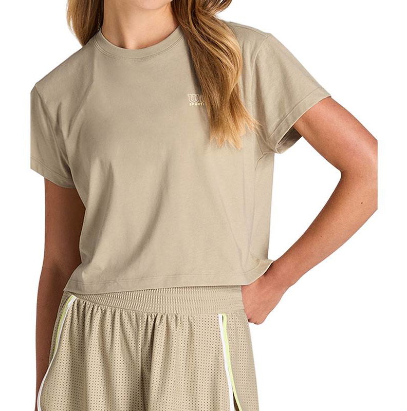 Wilson Harper Crop Women's Tennis Tee