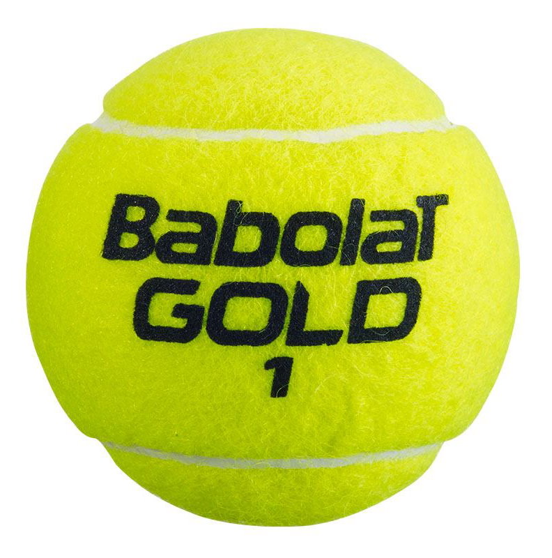 Babolat Gold Championship Ball Case - 3 Ball Can x 24