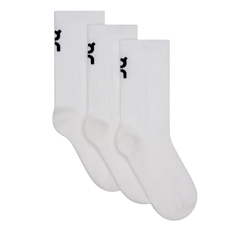 On Logo 3 Pack Crew Boys' Tennis Socks