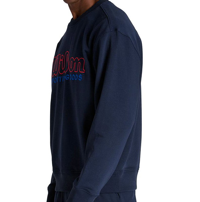Wilson Playstate Long Sleeve Men's Tennis Crew