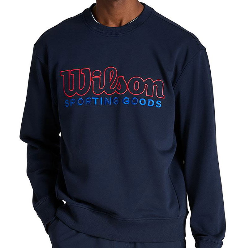 Wilson Playstate Long Sleeve Men's Tennis Crew
