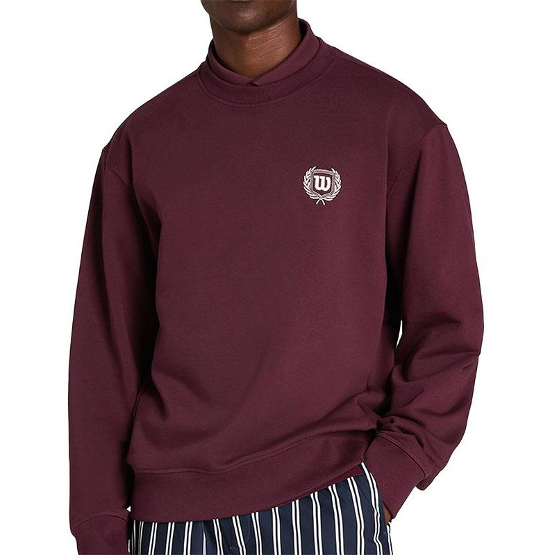 Wilson Playstate Long Sleeve Men's Tennis Crew