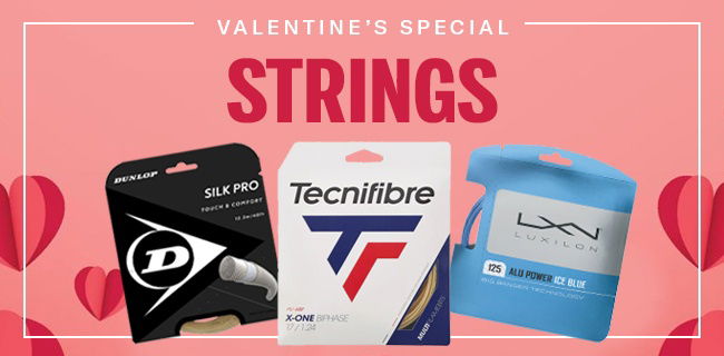 Valentines Tennis Strings