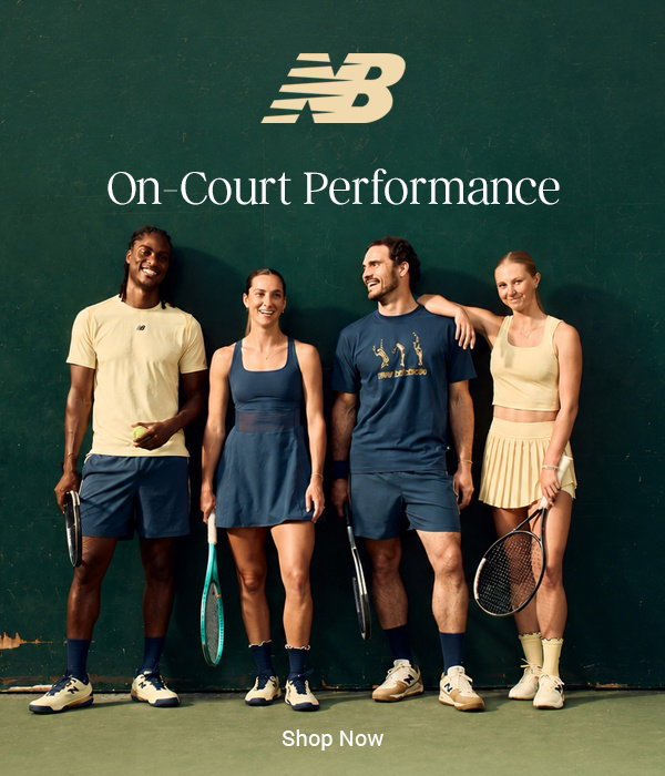 Shop New Balance Tennis Apparel