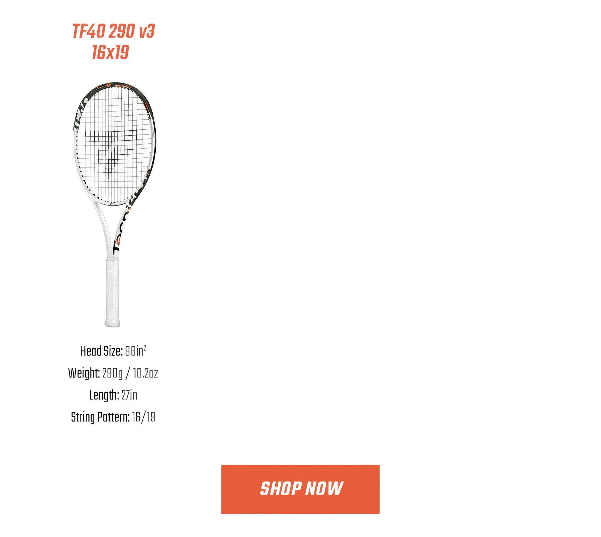 Tecnifibre Tf40 V3 Rackets