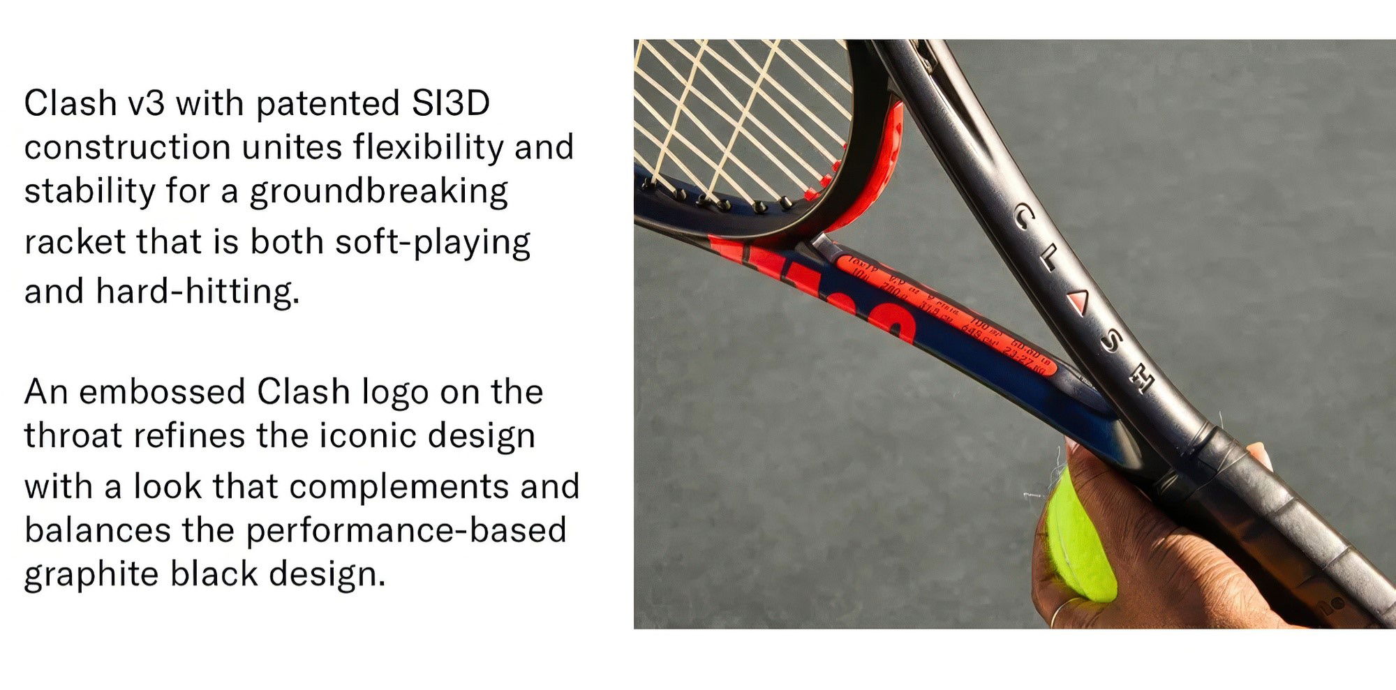 Wilson Clash V3 Tennis Racquets