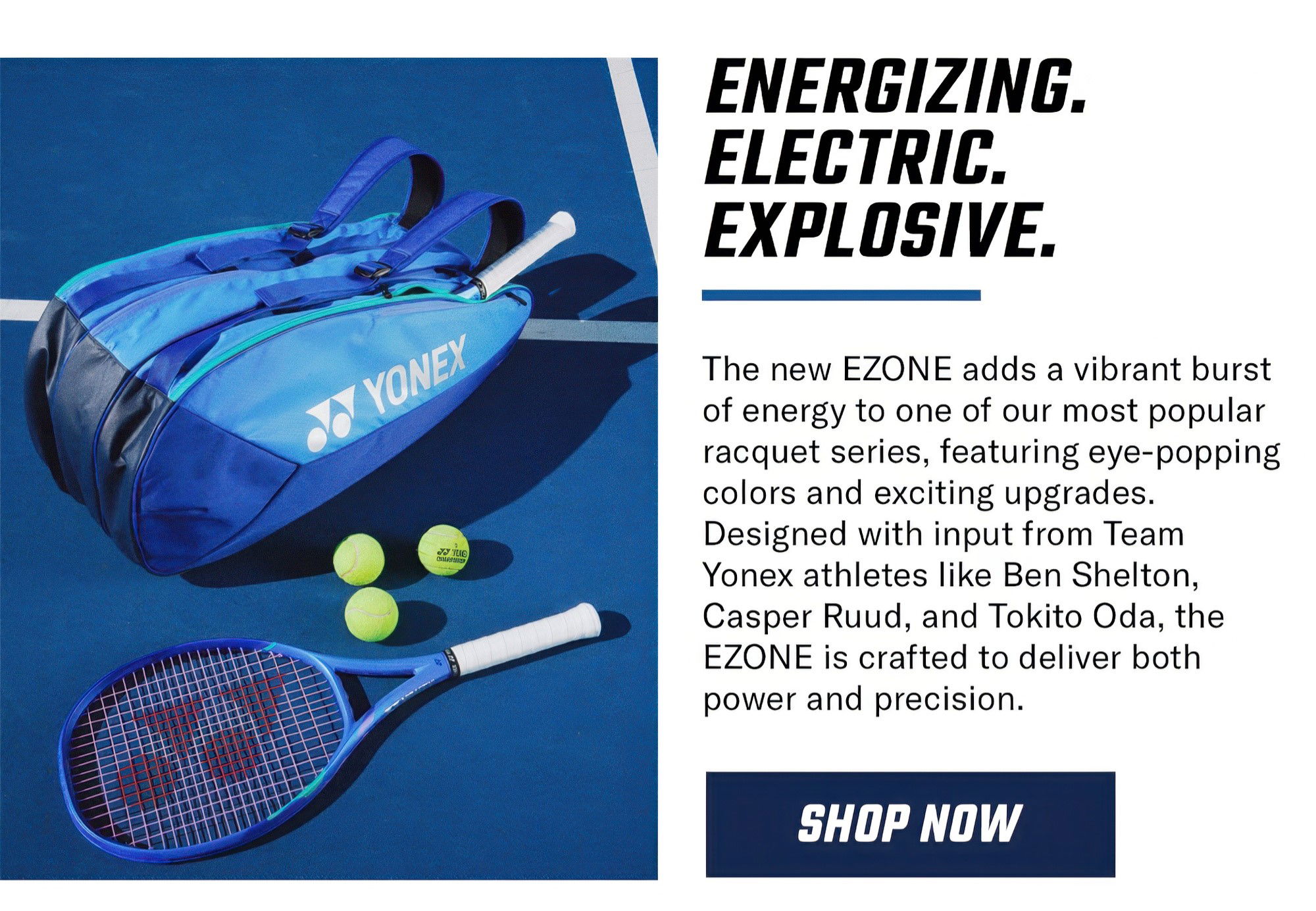 Yonex Ezone 8th Generation Tennis Racquets