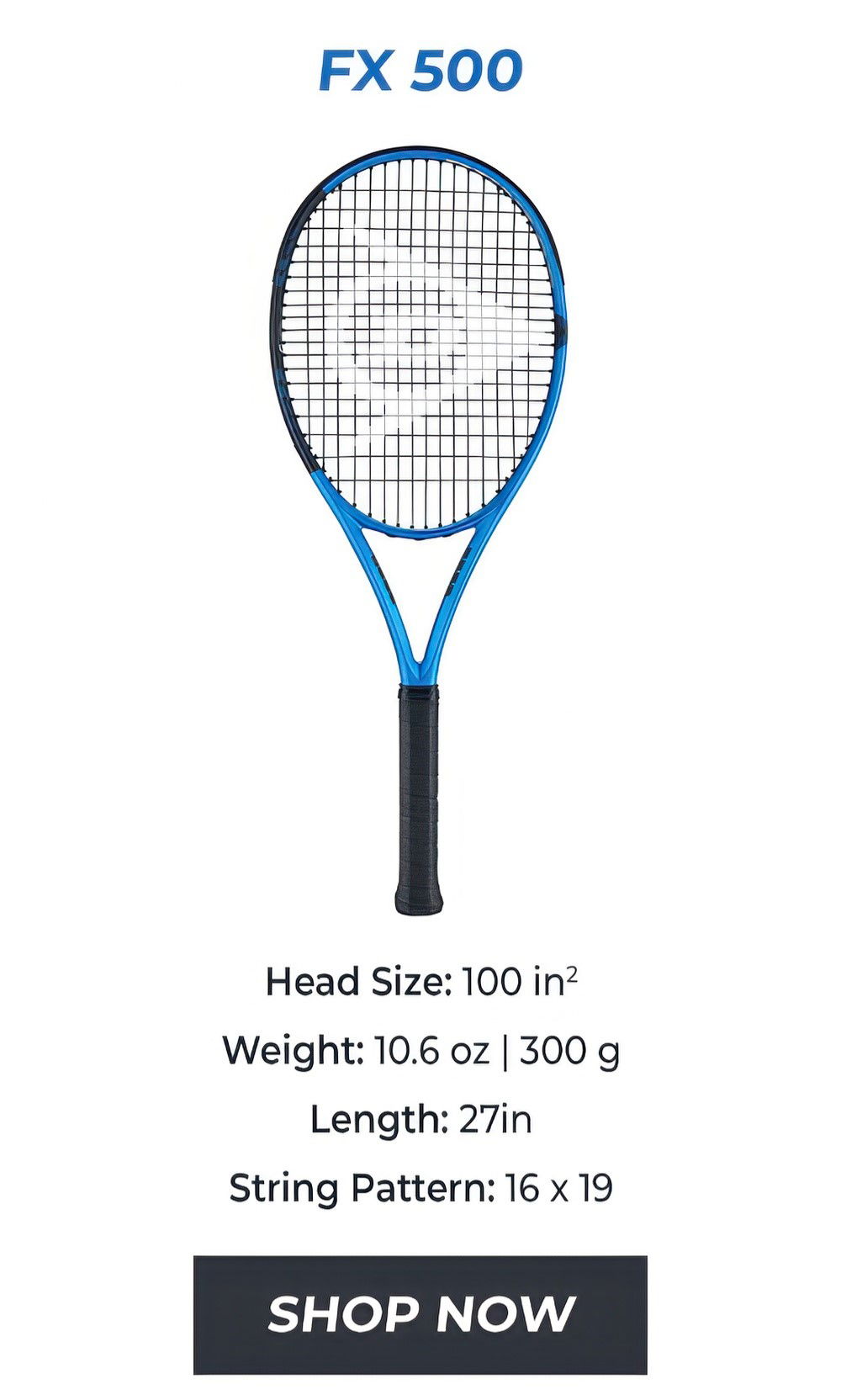 New Dunlop Fx Series