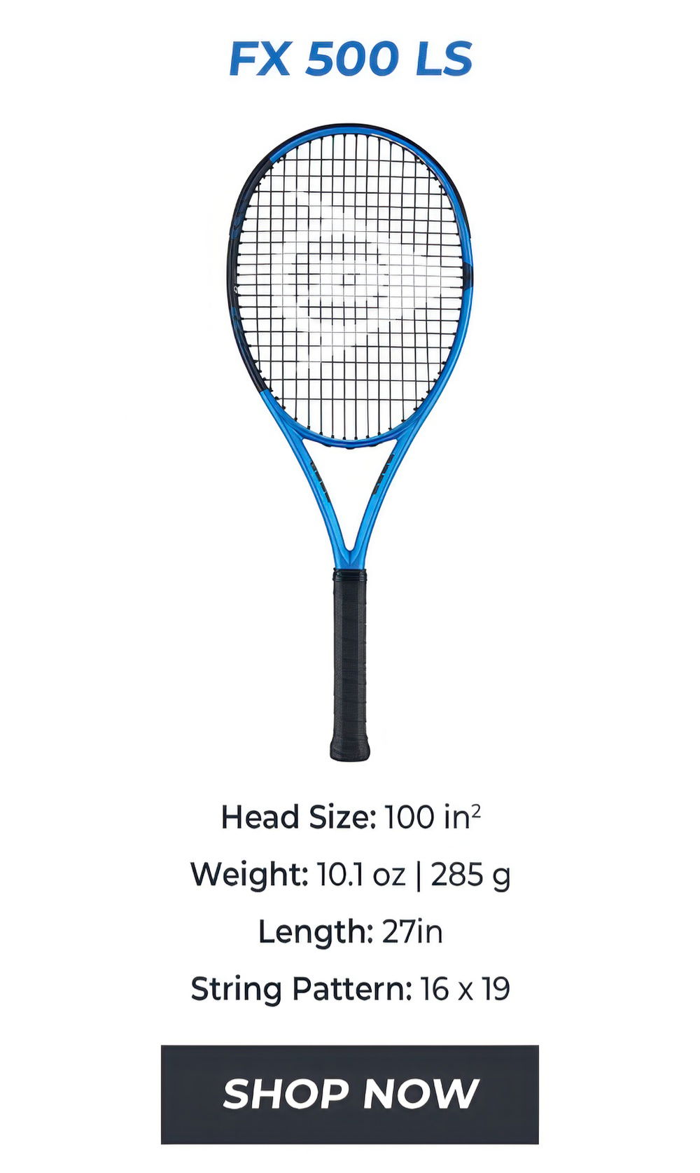 New Dunlop Fx Series