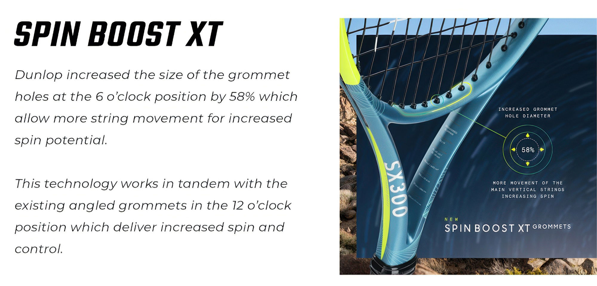 Dunlop SX Tennis Rackets