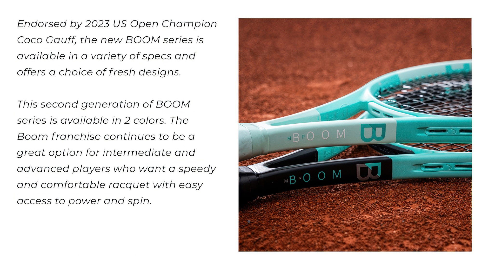 Head Boom Racquets