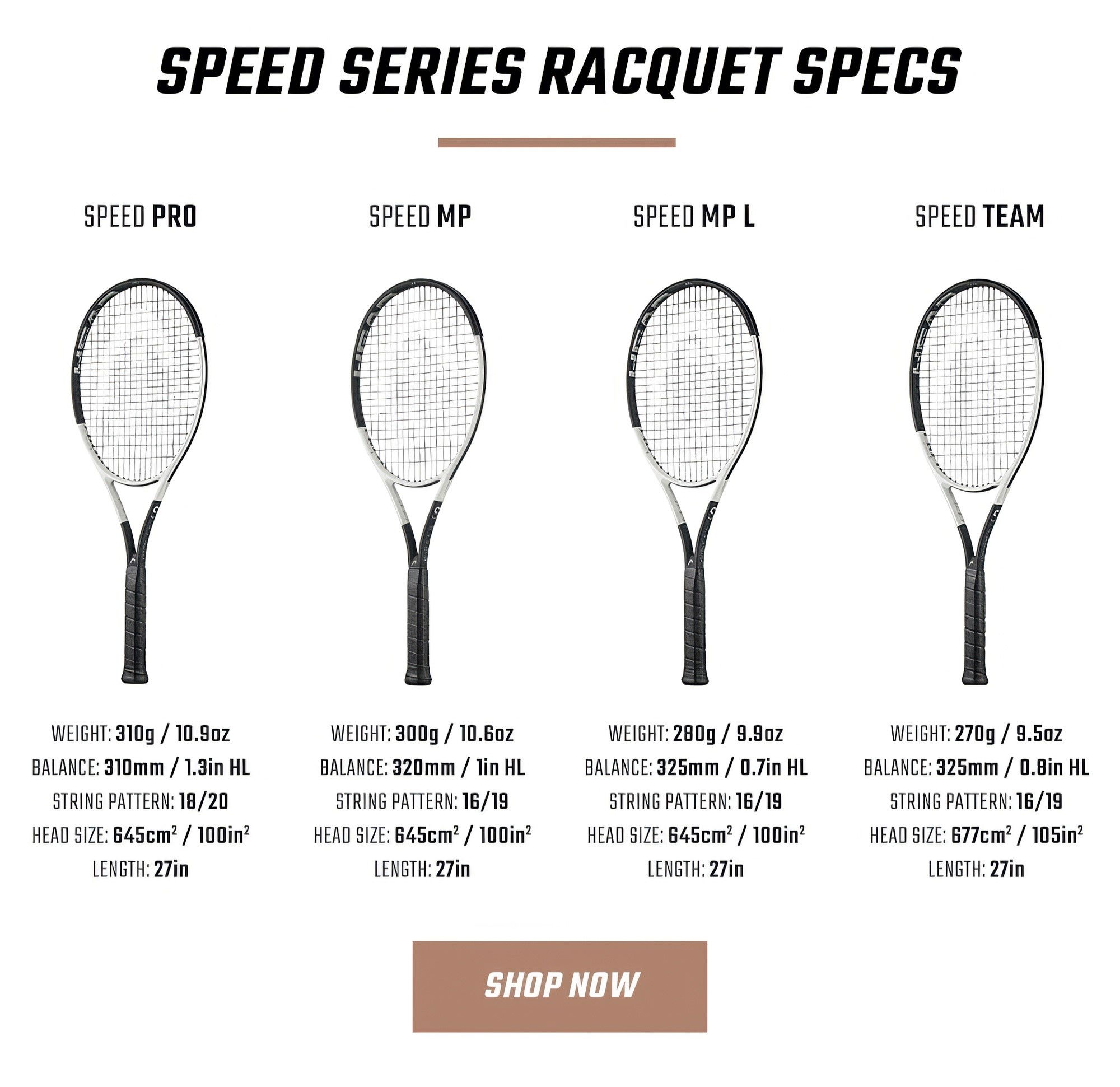 Head Speed Racquets