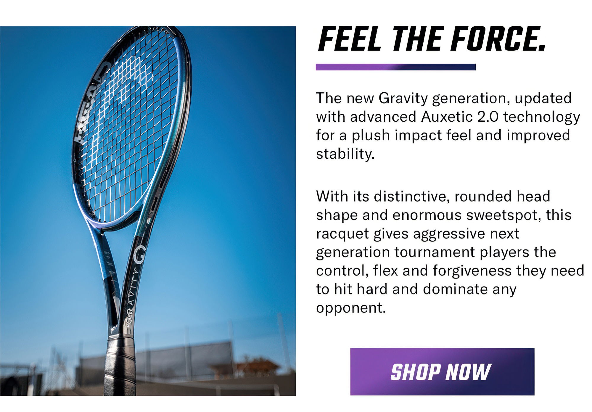 Head Gravity Tennis Racquets