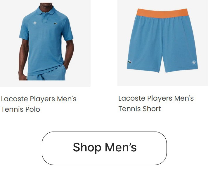 Shop Lacoste Men's