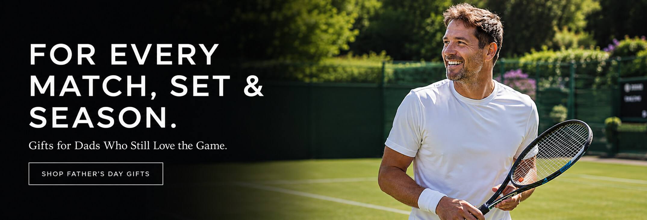 Father's Day tennis gifts for dads who love the game